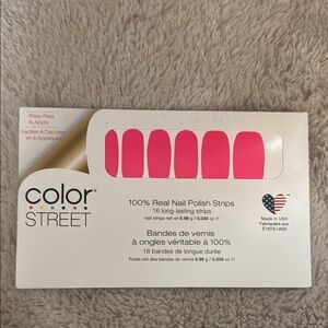 Color Street Pink Nail Polish Strips